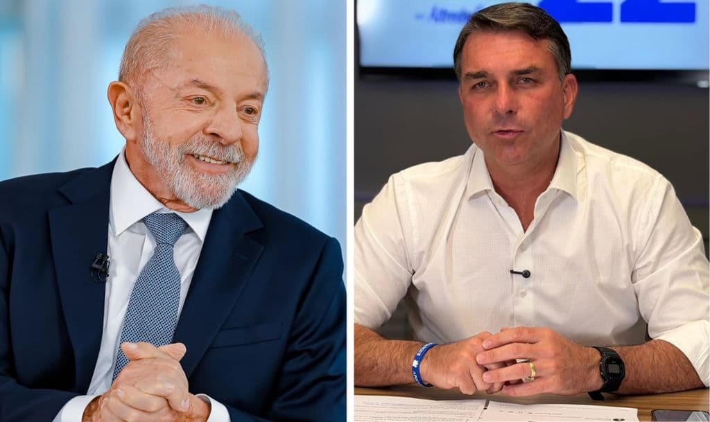 BTG/Nexus: Flávio Bolsonaro tem 52% contra 48% de Lula